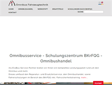 Tablet Screenshot of ah-busservice.de